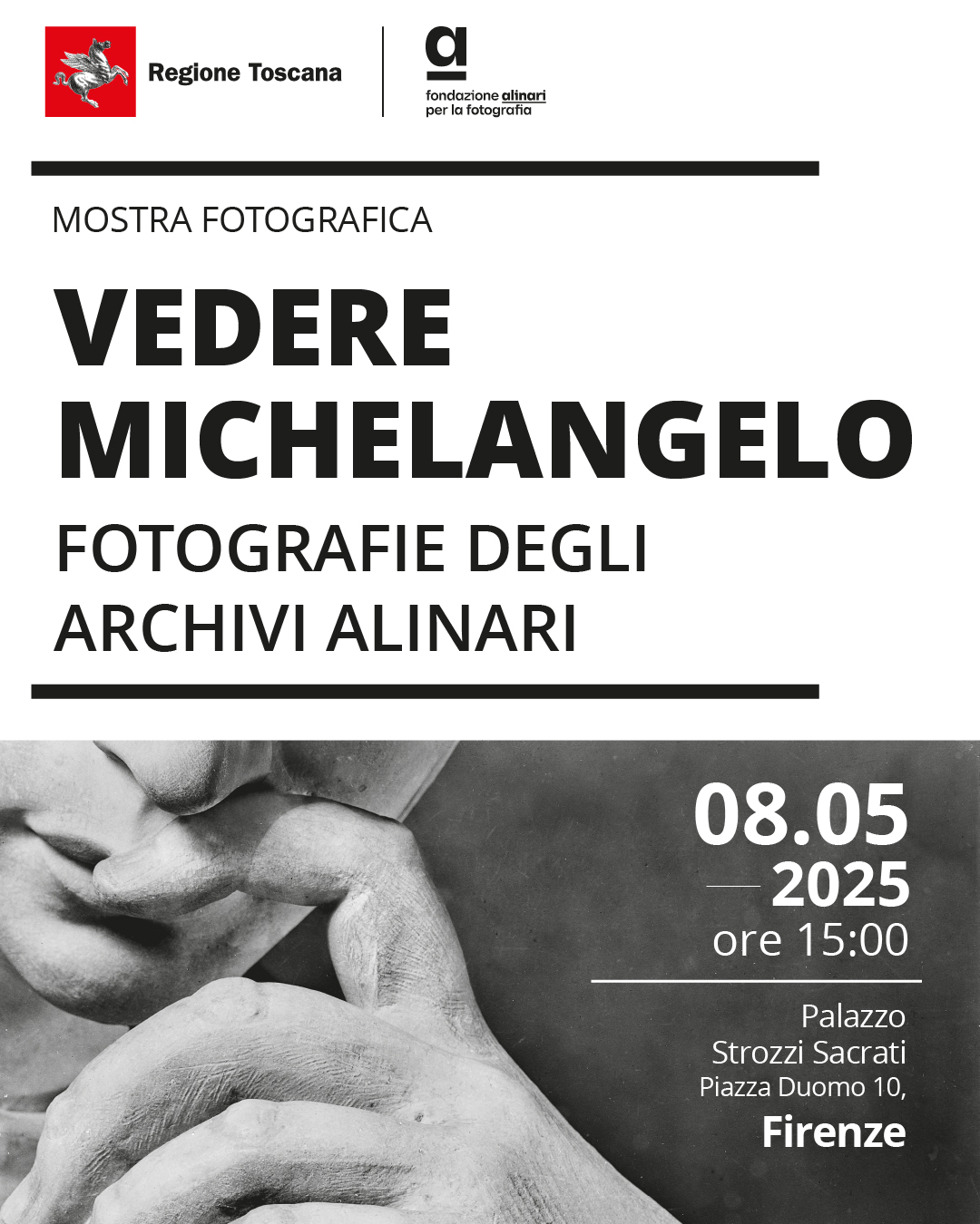 Vedere Michelangelo - apertura della mostra